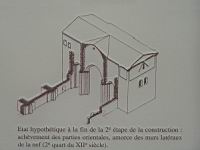 Saint Paul 3 Chateaux - Cathedrale, Construction (2e quart 12e)